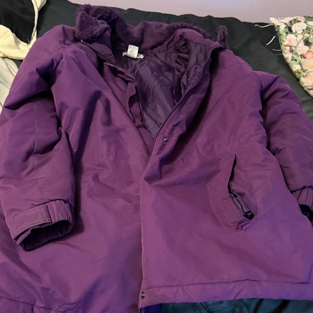 Anthony Richards Purple Ski & Snow Jacket - image 1